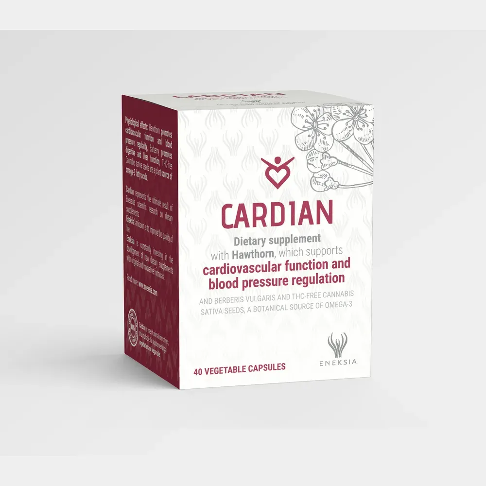 Confezione di Cardian, integratore Eneksia