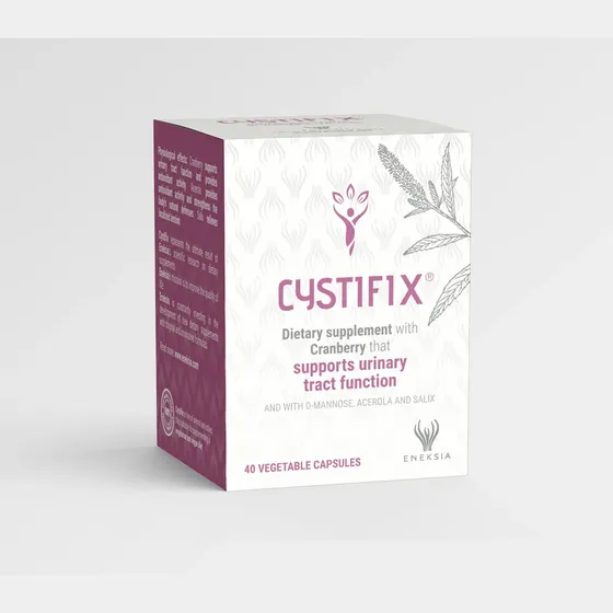 Confezione di Cystifix, integratore Eneksia