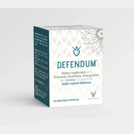 Confezione di Defendum, integratore Eneksia