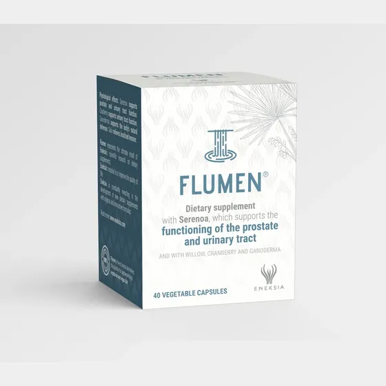 Confezione di Flumen, integratore Eneksia