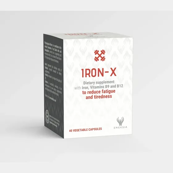 Confezione di Iron-X, integratore Eneksia