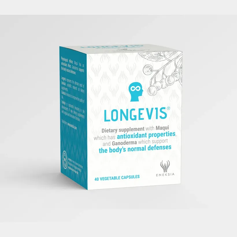 Confezione di Longevis, integratore Eneksia