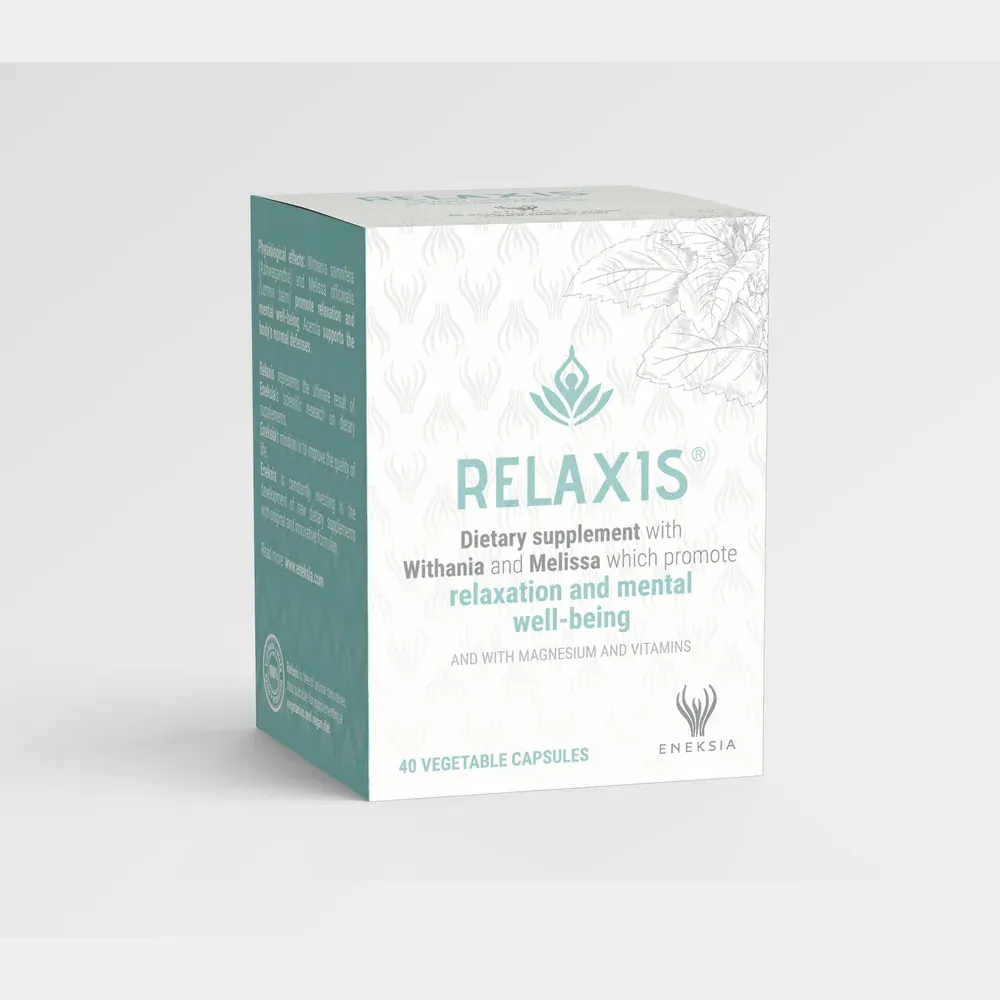 Confezione di Relaxis, integratore Eneksia